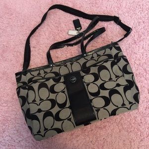 Like New Coach Diaper Bag